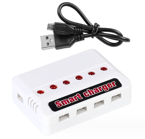 1 to 4 charger USB Smart Charger 3.7V multi interface charger