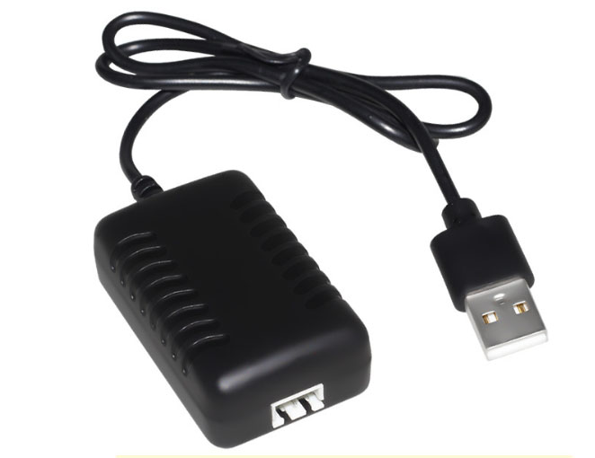 7.4V 2S Lithium Battery USB 3pin Charger With overcharge protection