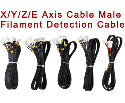 [RC102] X/Y/Z/E Axis Cable Male to Female Filament Detection Cable CREALITY 3D Ender-3 3D Printer spare parts