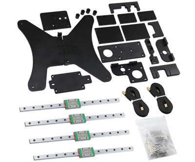 [RC102] Black Knight High precision metal Upgrade Kit (with track) CREALITY 3D Ender-3 V2 3D Printer spare parts