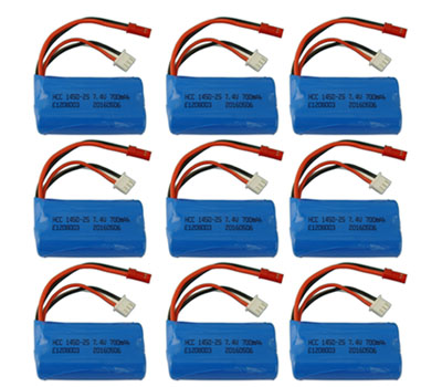 [RC102] FeiLun FT007 RC Speedboat Spare Parts 3.7V 700mAHh battery 9pcs