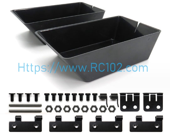 [RC102] Bait Box Set(Black) Flytec 2011-5 RC Boat Spare Parts