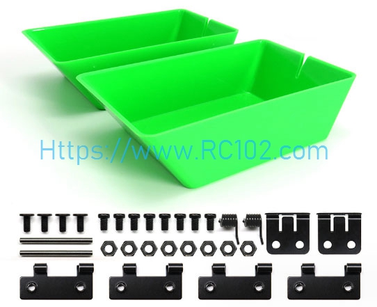 [RC102] Bait Box Set(Green) Flytec 2011-5 RC Boat Spare Parts