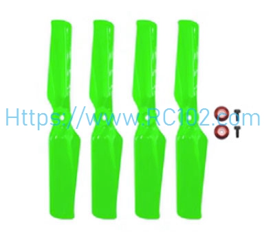[RC102]Tail propeller group Green Goosky S2 RC Helicopter Spare Parts