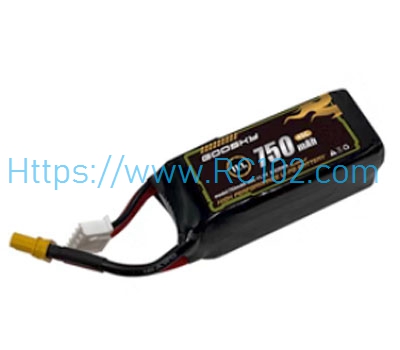 [RC102]11.1V 750mAh battery 1pcs Goosky S2 RC Helicopter Spare Parts