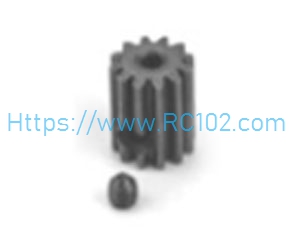 [RC102]M16035 Motor Pinions(14T)+Ser Screw HBX 16889 16889A RC Car Spare Parts