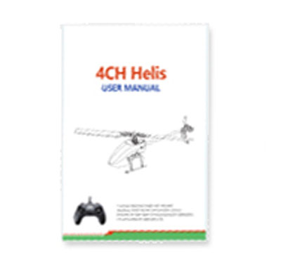 [RC102] English instruction manual JJRC M05 RC Helicopter Spare Parts