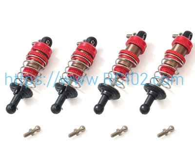 [RC102]Upgrade metal front and rear hydraulic shock absorbers SG1603 RC Car Spare Parts