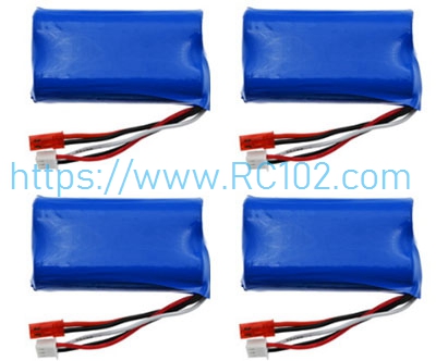 [RC102]7.4V 1200mAh battery 4pcs SG1603 RC Car Spare Parts