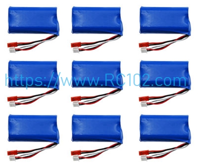 [RC102]7.4V 1200mAh battery 9pcs SG1603 RC Car Spare Parts