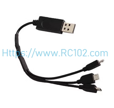 [RC102] 1 to 3 charger cables C127 RC Helicopter Spare Parts