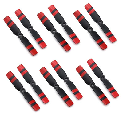 [RC102] Tail propeller 12pcs Red RC ERA C189 RC Helicopter Spare Parts
