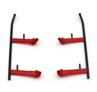 [RC102] Landing Gear 1set Red RC ERA C189 RC Helicopter Spare Parts