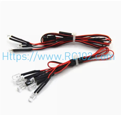 [RC102] Carbon fiber version lamp wire group Rlaarlo AX-787 RC Car Spare Parts