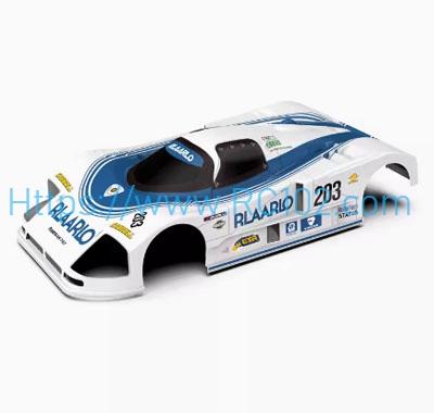 [RC102] PC car shell blue and white Rlaarlo AX-787 RC Car Spare Parts