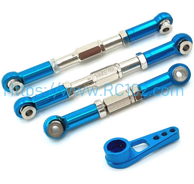 [RC102] Upgrade metal Pull rod servo arm WLtoys 104016 RC Car Spare Parts