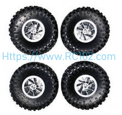 [RC102] tires (White) WLtoys 104310 RC Car Spare Parts