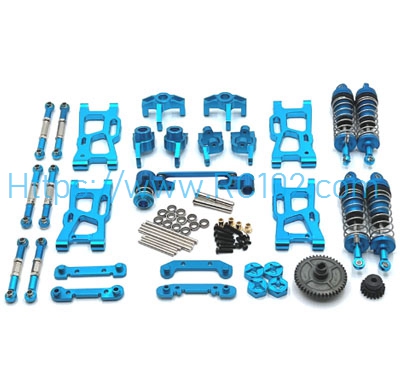 [RC102] Metal upgrade parts set WLtoys 124007 RC Car Spare Parts