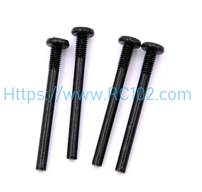 [RC102] A303-29 Cross round head upper half tooth screw WLtoys 104009 RC Car Spare Parts - Click Image to Close