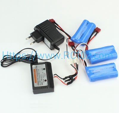 [RC102] Charger Battery set WLtoys 12423 RC Car Spare Parts