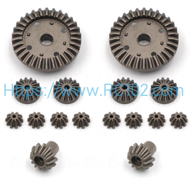 [RC102] Upgrade metal differential gear driving teeth WLtoys 12423 RC Car Spare Parts