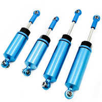 Upgraded Metal Front shock absorbers+After shock absorbers Blue/Red/Titanium color