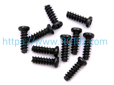 [RC102] L959-57 Round head Self-tapping screw ST 2.6*8PB WLtoys 16800 RC Excavator Spare parts