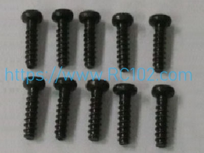 [RC102] 124302-1130 Cross round head screw ST 2*8PB WLtoys 16800 RC Excavator Spare parts
