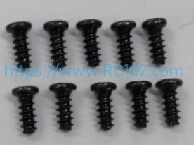 [RC102] 12628-0797 Round head machine tooth screw 2.5*6PM WLtoys 16800 RC Excavator Spare parts