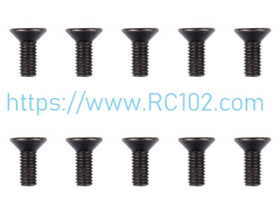[RC102] A949-38 Round head Self-tapping screw ST 2.6*6PB WLtoys 16800 RC Excavator Spare parts