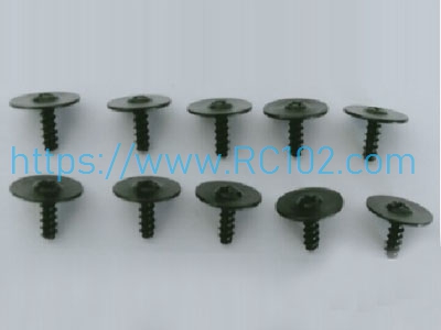 [RC102] 16800-1423 Round head Self-tapping screw with collar ST 2.6*6PWB11 WLtoys 16800 RC Excavator Spare parts