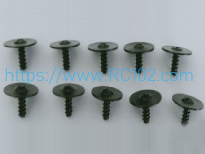 [RC102] 16800-1424 Cross round head screw ST 2.5*8PWM10 WLtoys 16800 RC Excavator Spare parts