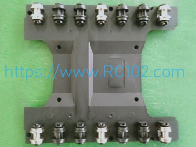 [RC102] 16800-1719 Underbody cover assembly (auxiliary wheel stainless steel) WLtoys 16800 RC Excavator Spare parts