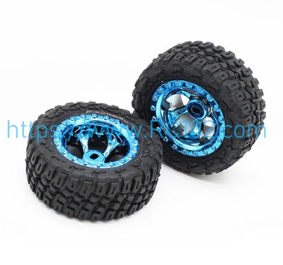 284161-2133 Rubber Tire Wheel Tyre 2pcs for WLtoys 284161 RC Car