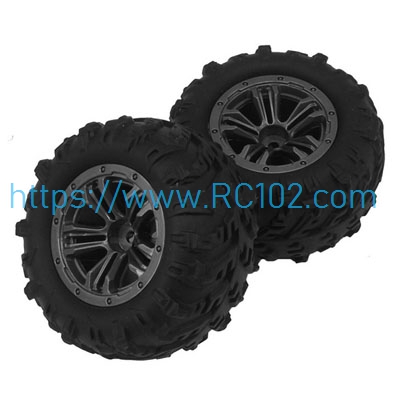 [RC102] QZJ01 Tire XinLeHong Q901 Q902 Q903 RC Car Spare Parts