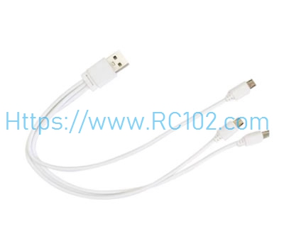 [RC102]1 to 3 charger cables KY905 Mini Drone Spare Parts