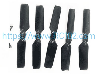 [RC102] F09-019 Tail propeller 5pcs YuXiang YXZNRC F09 UH-60 RC Helicopter Spare Parts